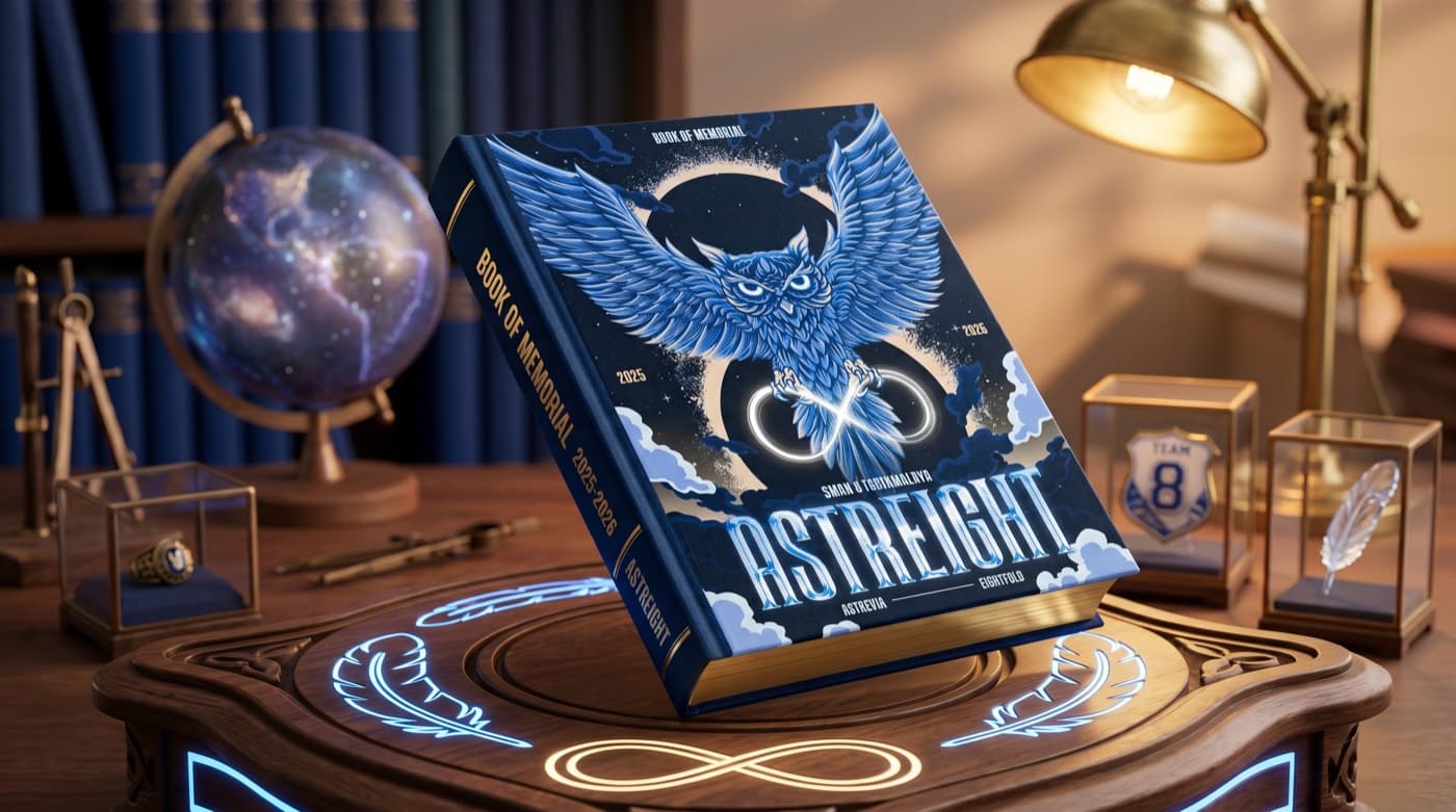 Cover buku Astreight — SMAN 8 Tasikmalaya